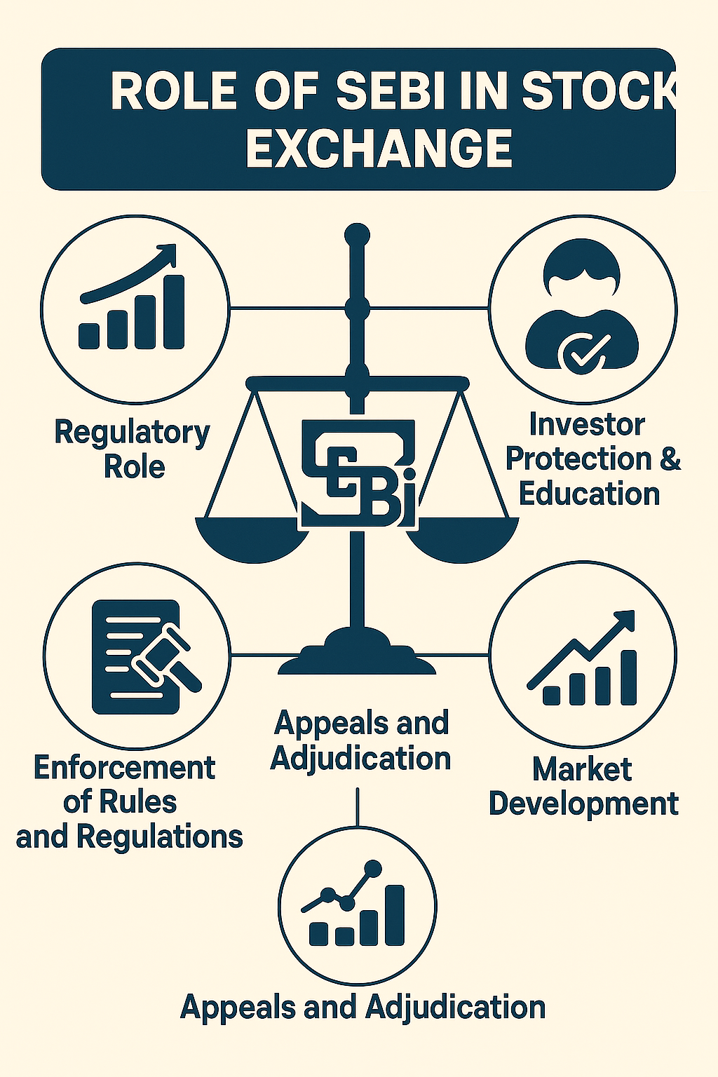 Organizational structure of SEBI